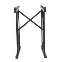 Robusto supporto per mixer dal design innovativo, fornito di regolazione a barre incrociate.